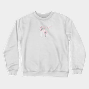 Heart dandelion Crewneck Sweatshirt